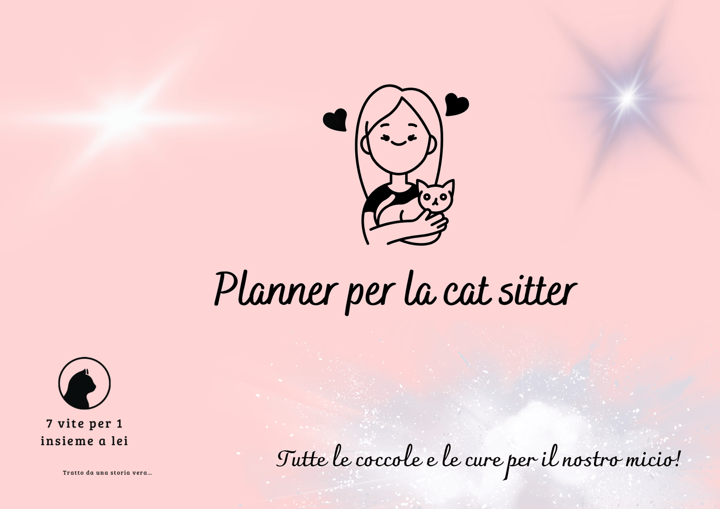 Planner gelino: Guida completa per la cat sitter - 7 vite per 1 insieme a lei 🐾Planner gelino: Guida completa per la cat sitter7 vite per 1 insieme a lei 🐾7 vite per 1 insieme a lei 🐾Planner gelino: Guida completa per la cat sitter