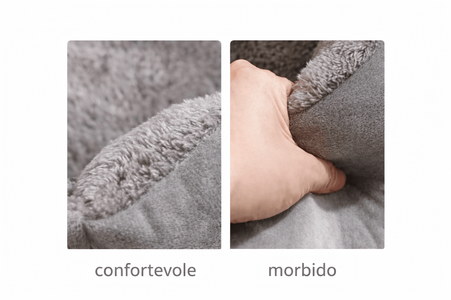 Letto morbido per gatti. Comfort avvolgente per un riposo caldo e sicuro