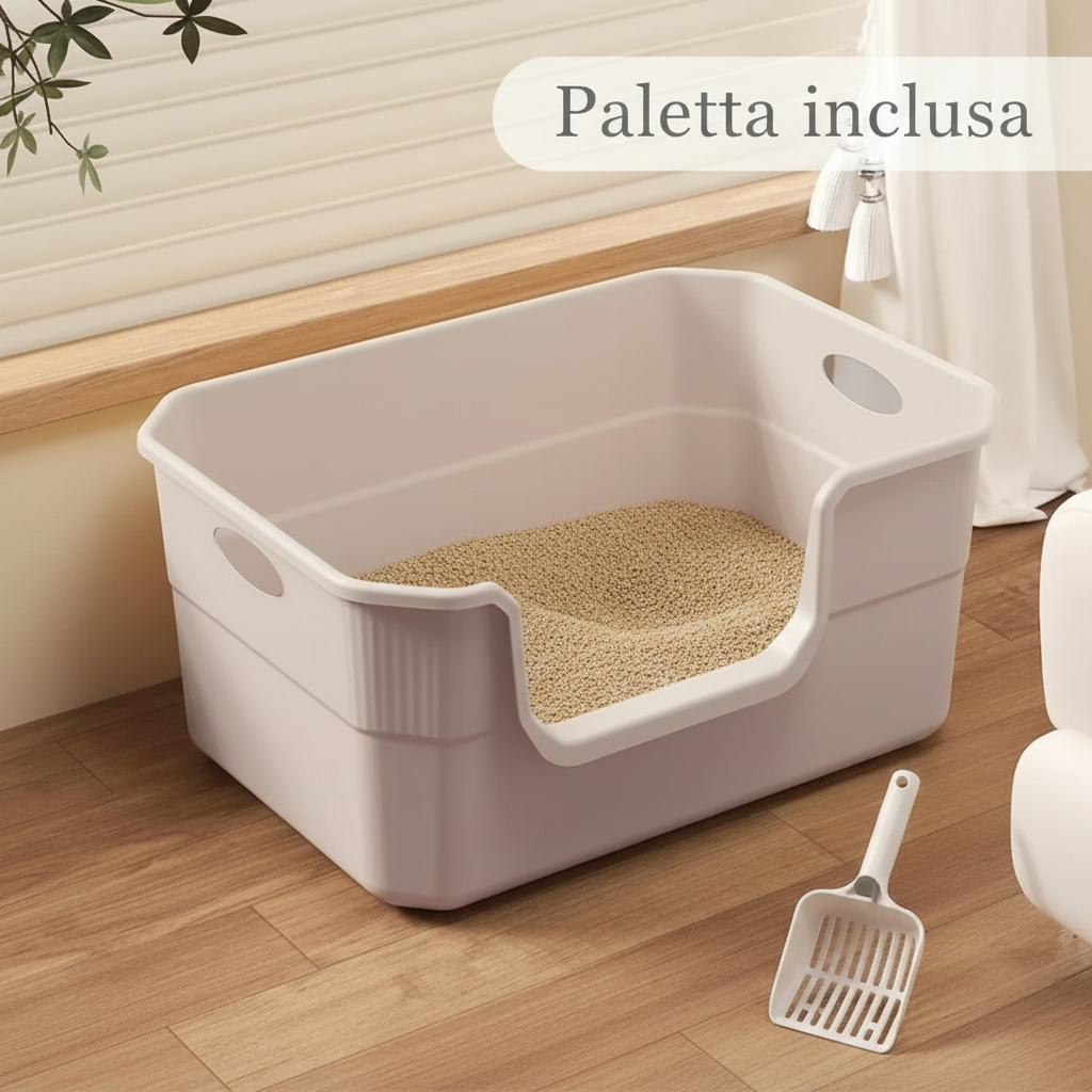 Lettiera con paletta inclusa