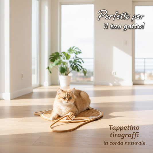 Tappetino tiragraffi formato quadrato